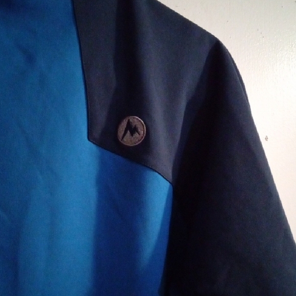 Marmot Men's Two-Tone Blue Performance Jacket - Picture 3 of 6